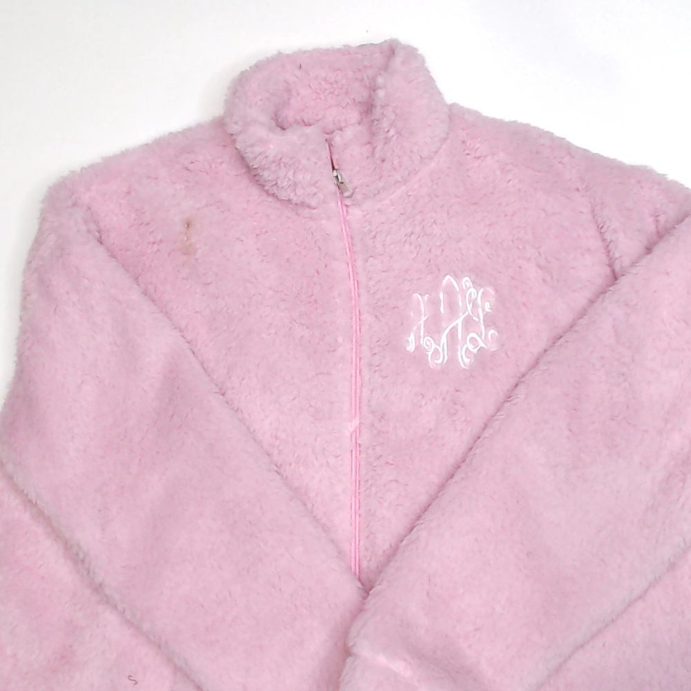 BLOOPER CLOTHING: Monogrammed Sherpa Jacket