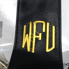 BLOOPER BAG: Monogrammed Clear Stadium Crossbody Bag