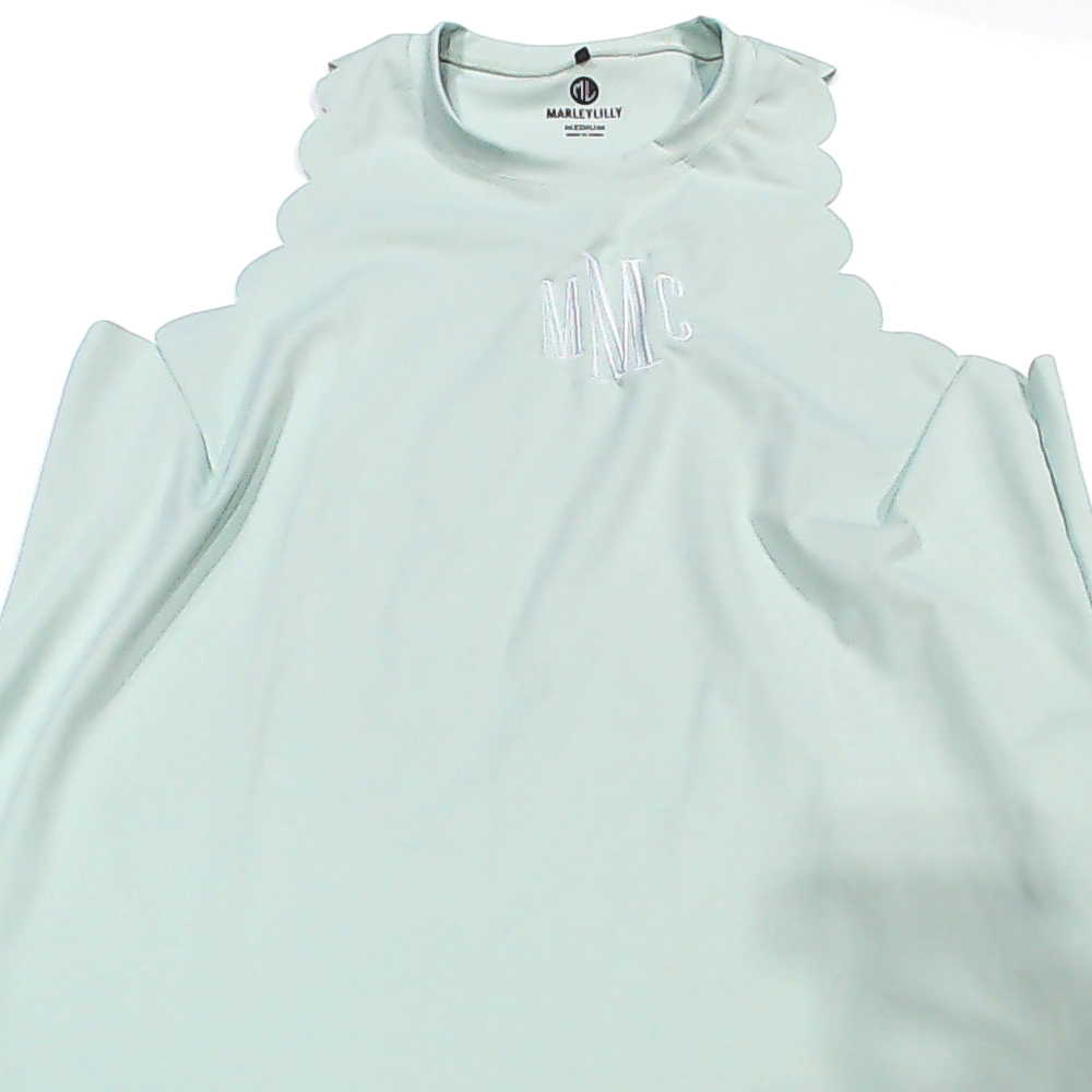 BLOOPER CLOTHING: Monogrammed Exercise Tank