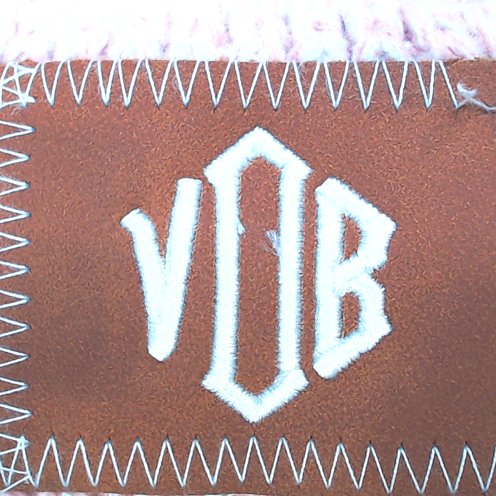 BLOOPER KIDS: Monogrammed Kids Pom Pom Beanie