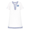 BLOOPER SWIM: Monogrammed Seersucker Cover Up
