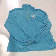 BLOOPER CLOTHING: Monogrammed Puff Sleeve Fleece Pullover