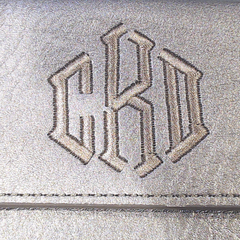BLOOPER ACCESSORY: Monogrammed Phone Wallet Wristlet