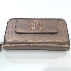 BLOOPER ACCESSORY: Monogrammed Phone Wallet Wristlet