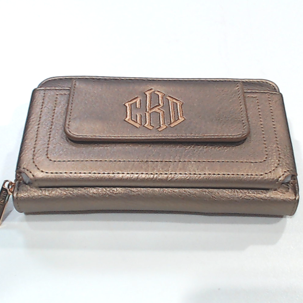 BLOOPER ACCESSORY: Monogrammed Phone Wallet Wristlet