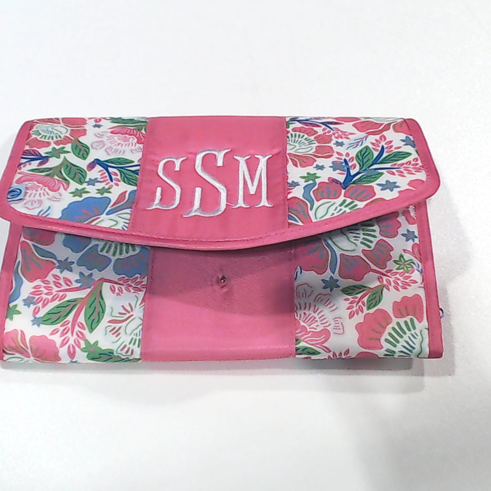 BLOOPER BAG: Monogrammed Travel Jewelry Organizer