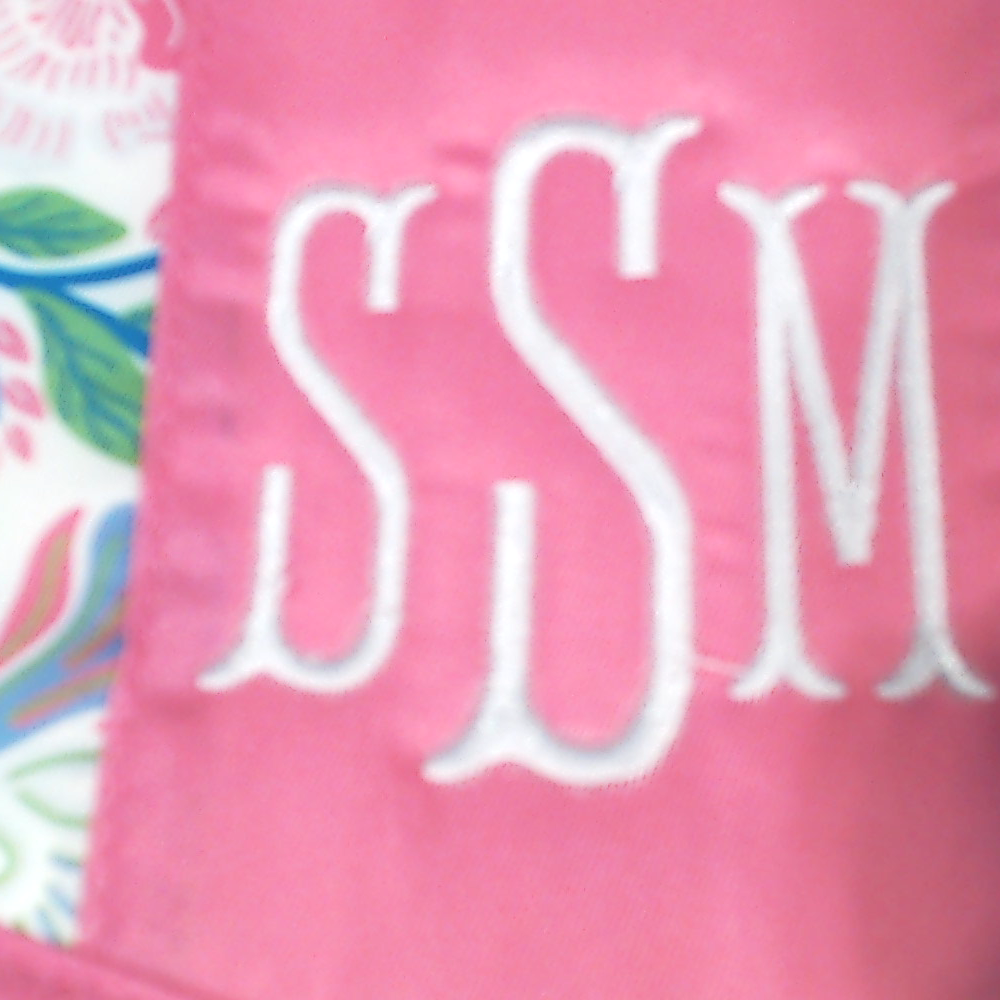 BLOOPER BAG: Monogrammed Travel Jewelry Organizer