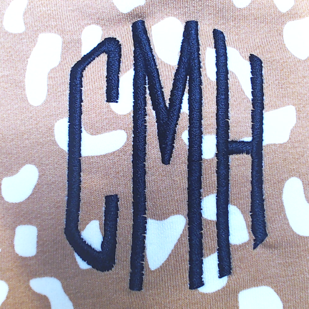 BLOOPER KIDS: Monogrammed Kids Striped Sleeve Shirt