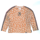 BLOOPER KIDS: Monogrammed Kids Striped Sleeve Shirt