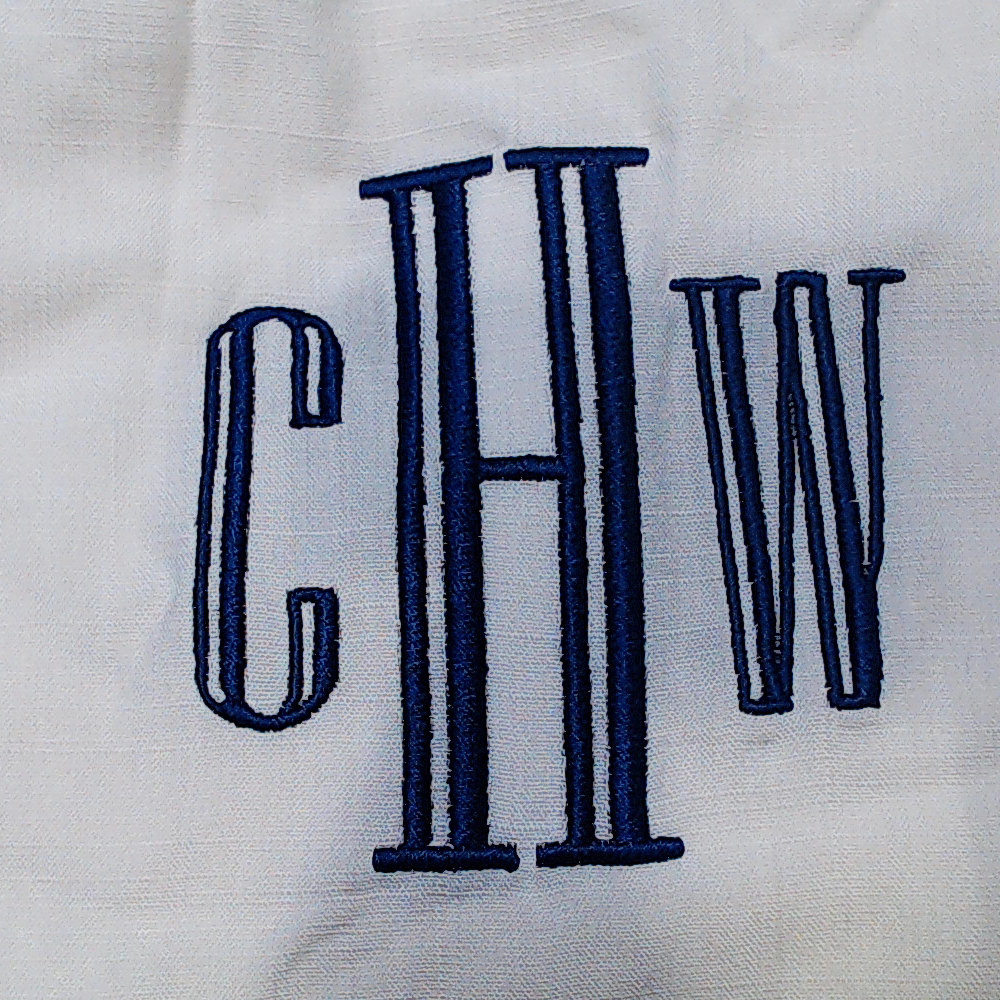 BLOOPER SWIM: Monogrammed Cover Up