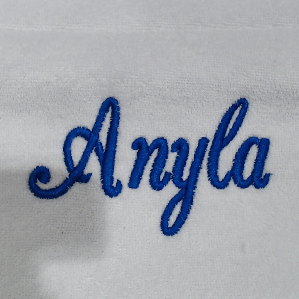 BLOOPER BAG: Monogrammed Terry Toiletry Bag