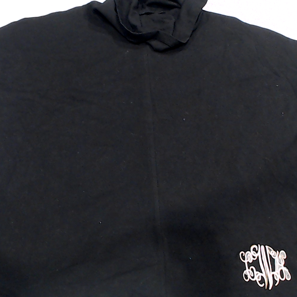 BLOOPER CLOTHING: Monogrammed Cowl Neck Poncho