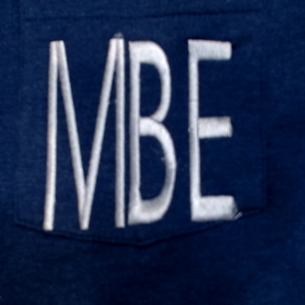 BLOOPER CLOTHING: Monogrammed Pocket T-Shirt