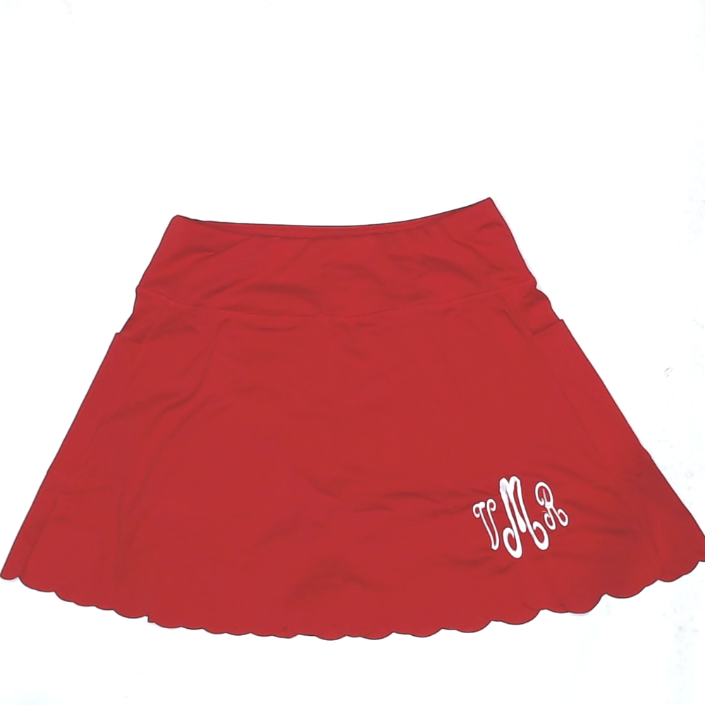 BLOOPER CLOTHING: Monogrammed Skort