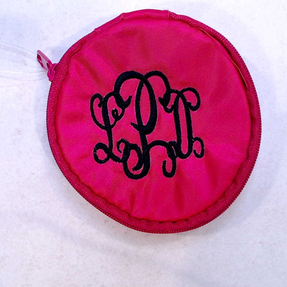 BLOOPER BAG: Monogrammed Travel Jewelry Case