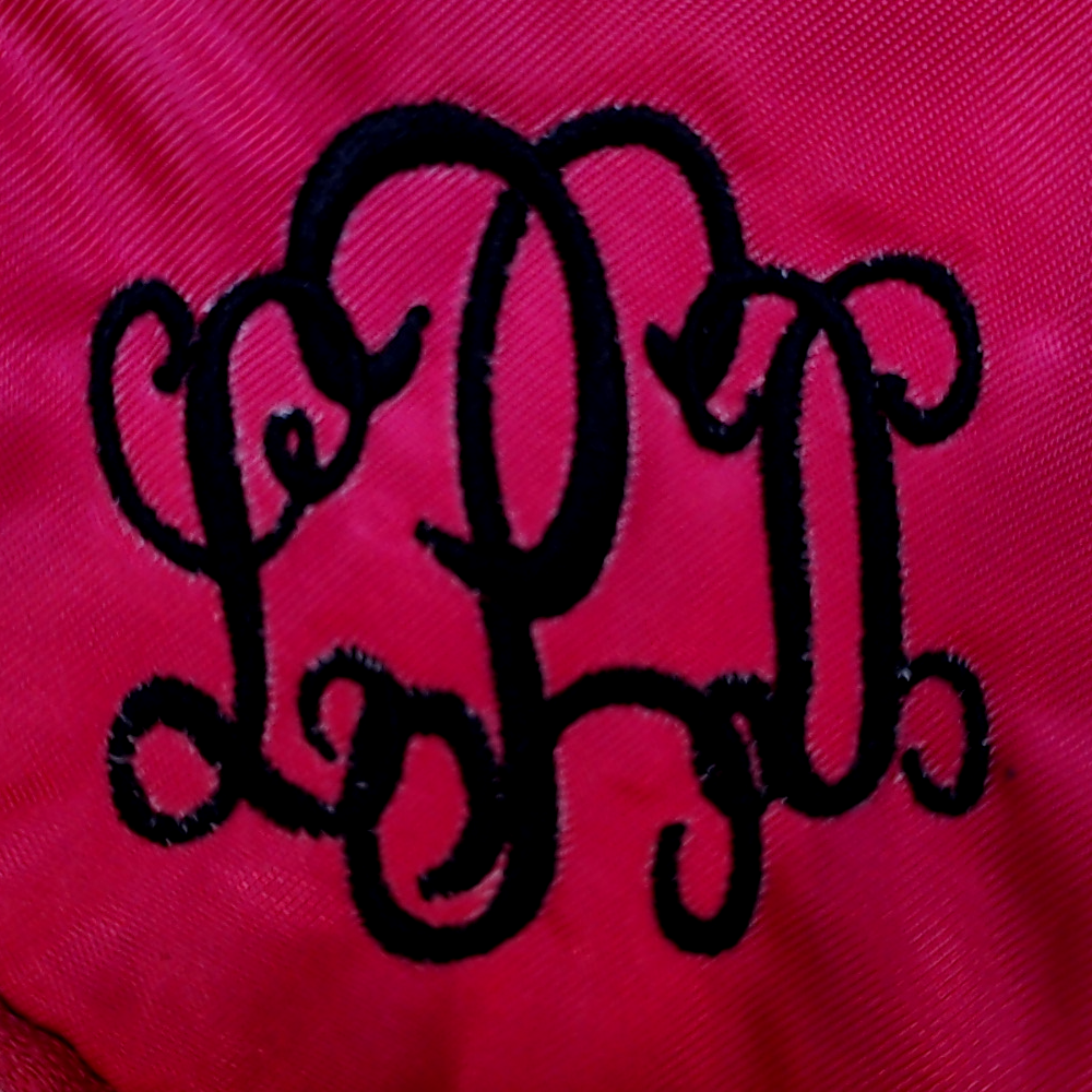 BLOOPER BAG: Monogrammed Travel Jewelry Case