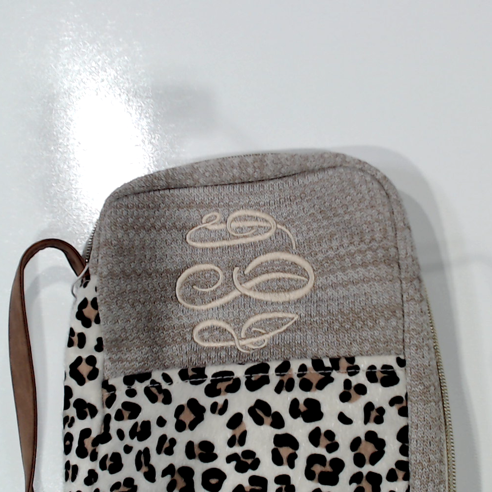 BLOOPER BAG: Monogrammed Bible Carrier