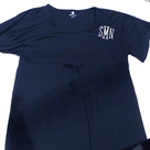 BLOOPER SWIM: Monogrammed Cinch Waist Cover Up