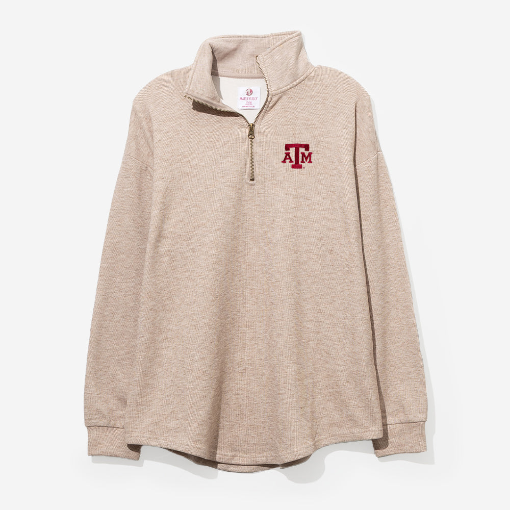 Texas A&M Aggies Heathered Fleece Pullover WBG