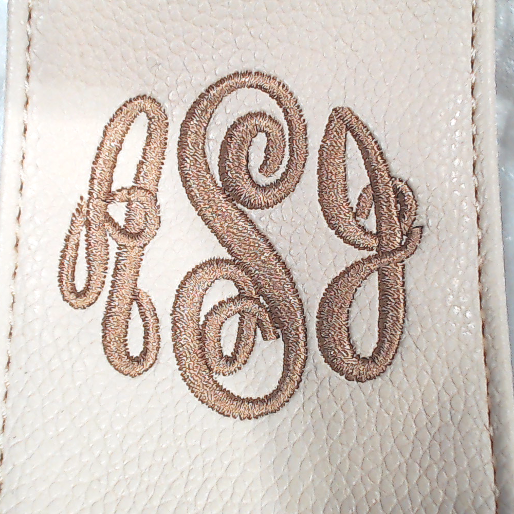 BLOOPER BAG: Monogrammed Clear Stadium Crossbody Bag