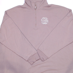 BLOOPER CLOTHING: Monogrammed Quarter Zip Sweatshirt