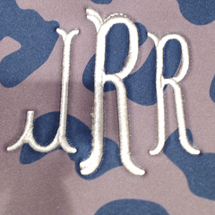 BLOOPER BAG: Monogrammed Neoprene Wristlet