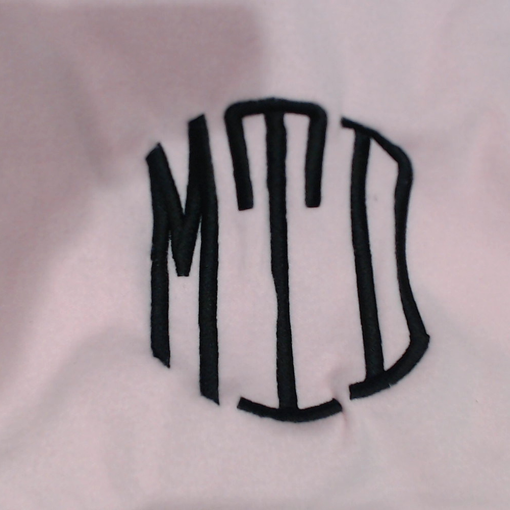 BLOOPER CLOTHING: Monogrammed Sequin Teacher Sweatshirt