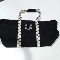 BLOOPER BAG: Monogrammed Extra Large Tote Bag