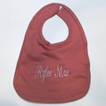 BLOOPER KIDS: Monogrammed Baby Bib