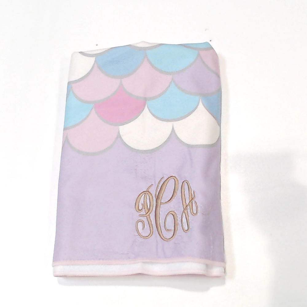 BLOOPER KIDS SWIM: Monogrammed Kids Beach Towel