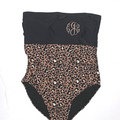 BLOOPER SWIM: Monogrammed One Piece Bathing  Suit