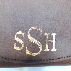 BLOOPER ACCESSORY: Monogrammed Leather Wallet