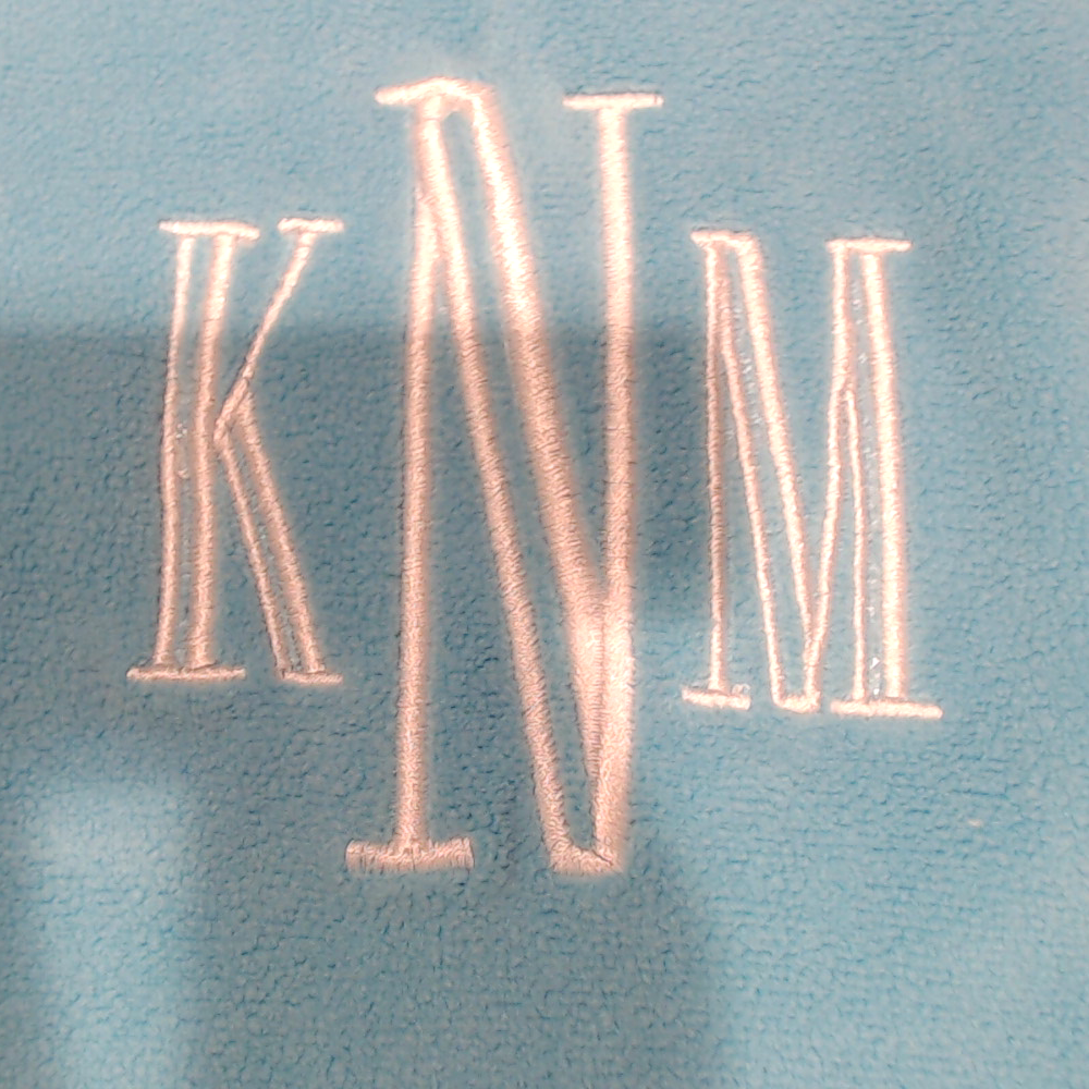 BLOOPER CLOTHING: Monogrammed Puff Sleeve Fleece Pullover
