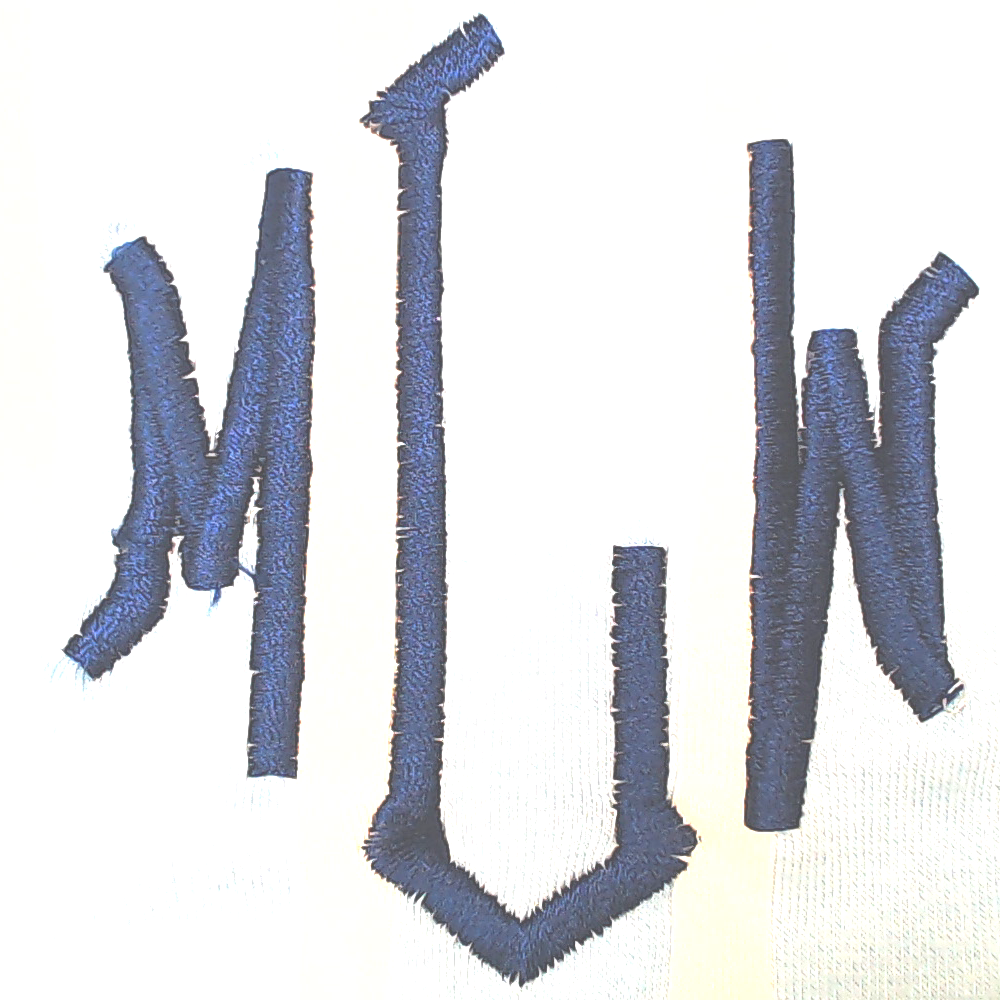 BLOOPER CLOTHING: Monogrammed Ruffle Top