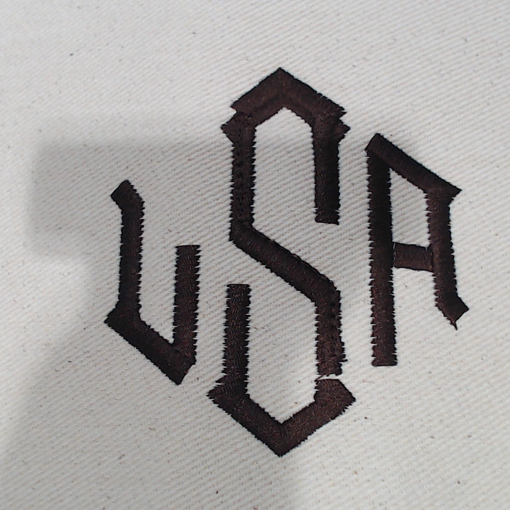 BLOOPER BAG: Monogrammed Vintage Weekender