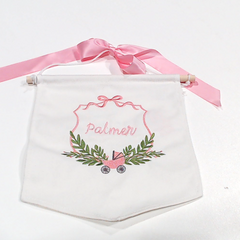 BLOOPER KIDS: Monogrammed New Baby Banner