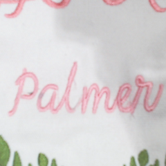 BLOOPER KIDS: Monogrammed New Baby Banner