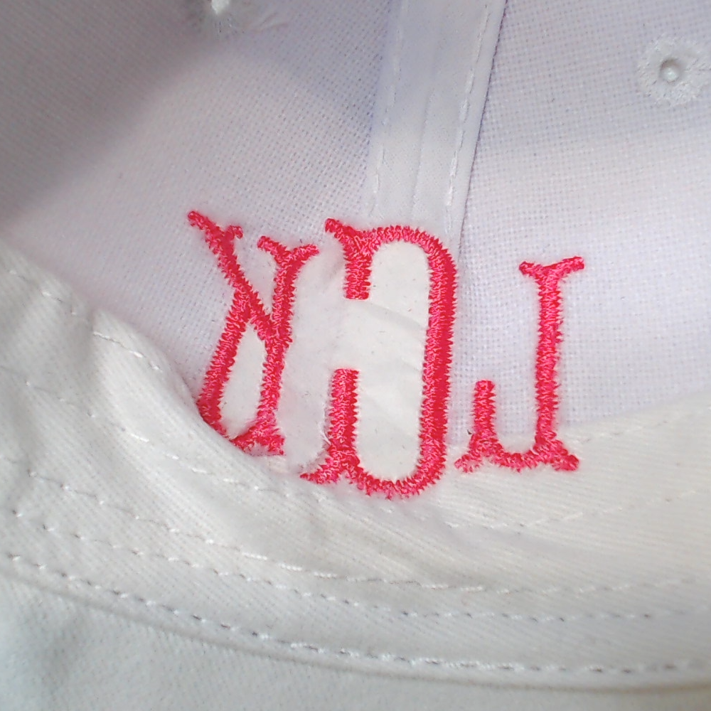 BLOOPER KIDS: Monogrammed Kids Baseball Hat