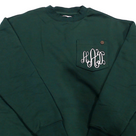 BLOOPER CLOTHING: Monogrammed Crewneck Sweatshirt
