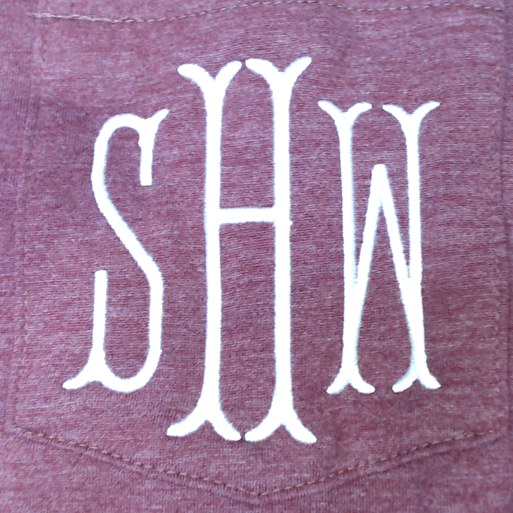 BLOOPER CLOTHING: Monogrammed Faith Shirt