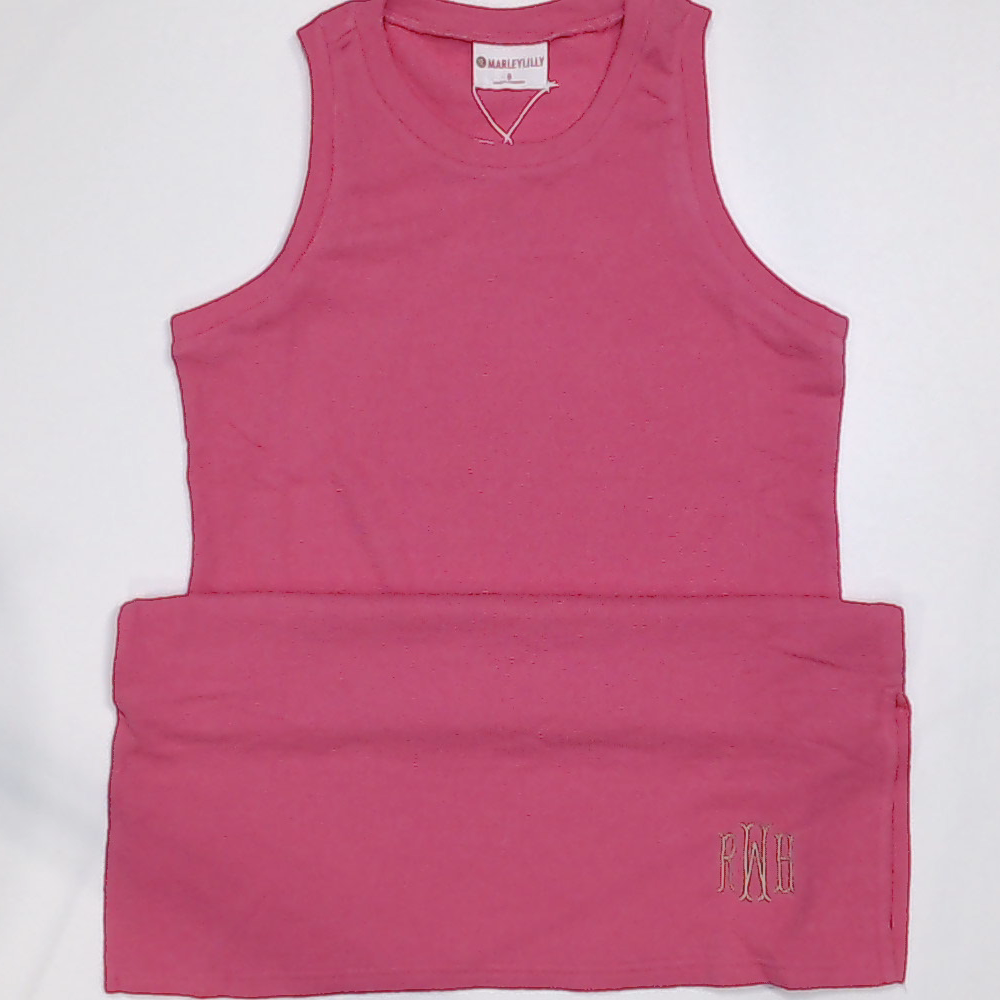 BLOOPER SWIM: Monogrammed Coastal Cover Up