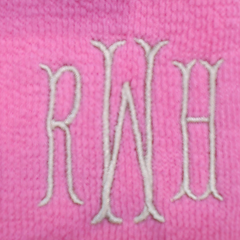 BLOOPER SWIM: Monogrammed Coastal Cover Up
