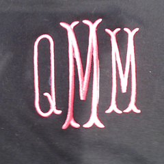 BLOOPER CLOTHING: Monogrammed Open Back Sweatshirt