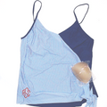 BLOOPER SWIM: Monogrammed Ruched Tankini