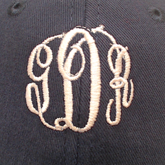 BLOOPER KIDS: Monogrammed Kids Baseball Hat
