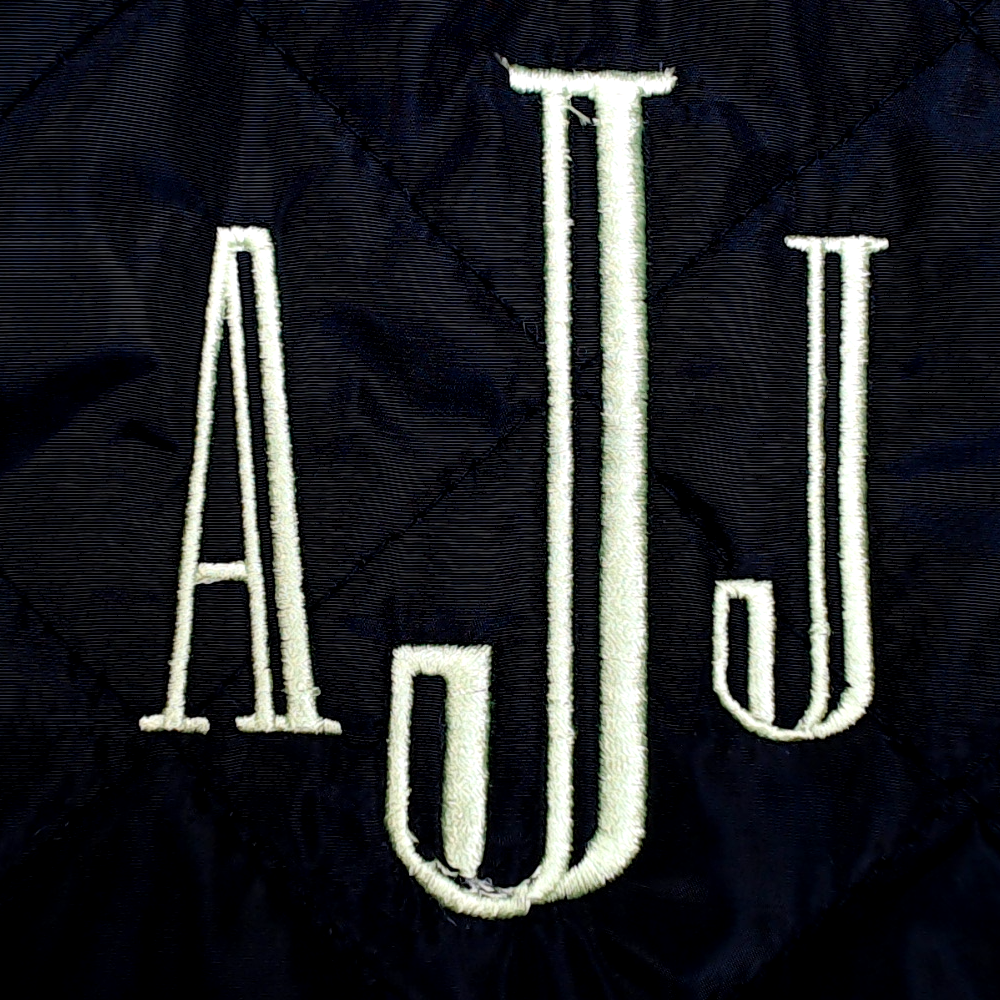 BLOOPER CLOTHING: Monogrammed Puffer Vest