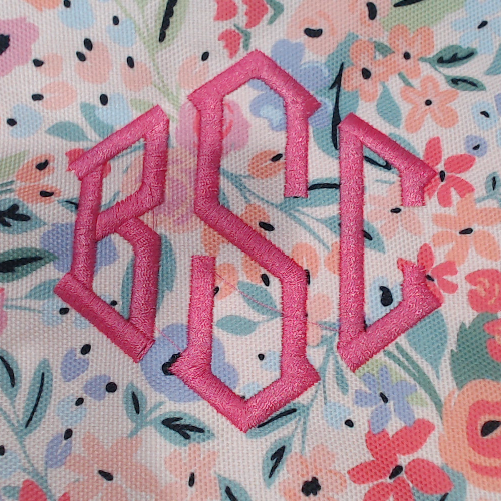 BLOOPER BAG: Monogrammed Extra Large Tote Bag