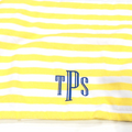 BLOOPER SWIM: Monogrammed  Beach Towel