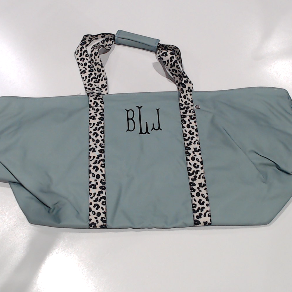 BLOOPER BAG: Monogrammed Extra Large Tote Bag