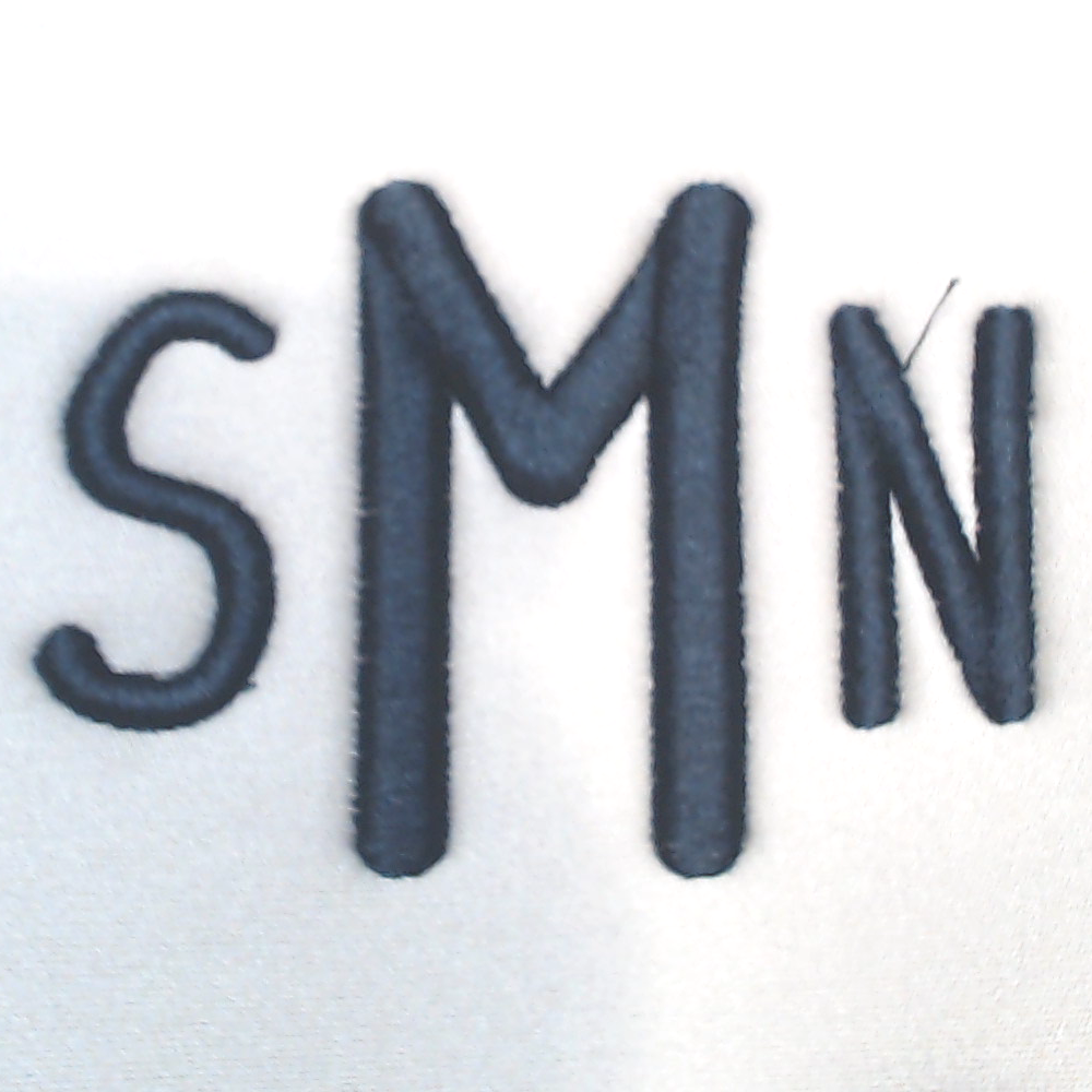 BLOOPER BAG: Monogrammed Neoprene Cosmetic Case